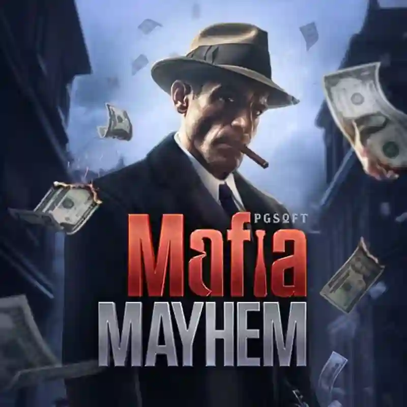 Mafia Mayhem casino game interface